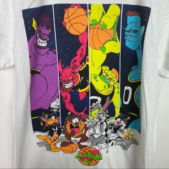 Warner Bros. Other - Space Jam 90’s Graphic T-shirt Looney Tunes Bugs